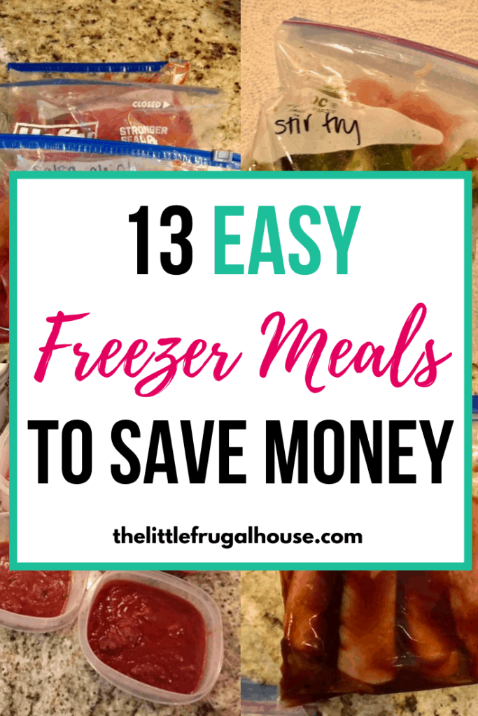 These cheap, quick and easy freezer meals are perfect make ahead meals for beginners, for new moms, for two, or for families. Enjoy healthy meals at home and save money.