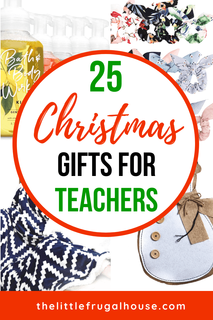 Shop these unique and inexpensive Christmas gifts for teachers perfect from kids or from students. DIY gifts, gifts under $10, and gifts under $25.