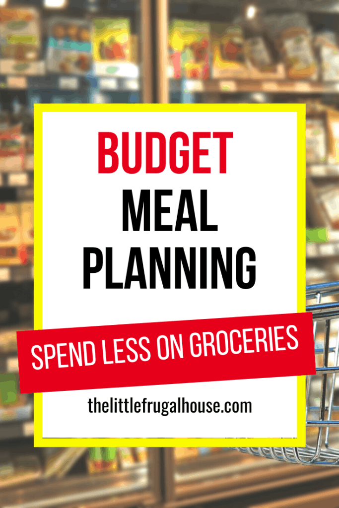 Learn how to save money on groceries for your family with budget meal planning. Use these steps to spend less on food, make simple grocery lists & save.