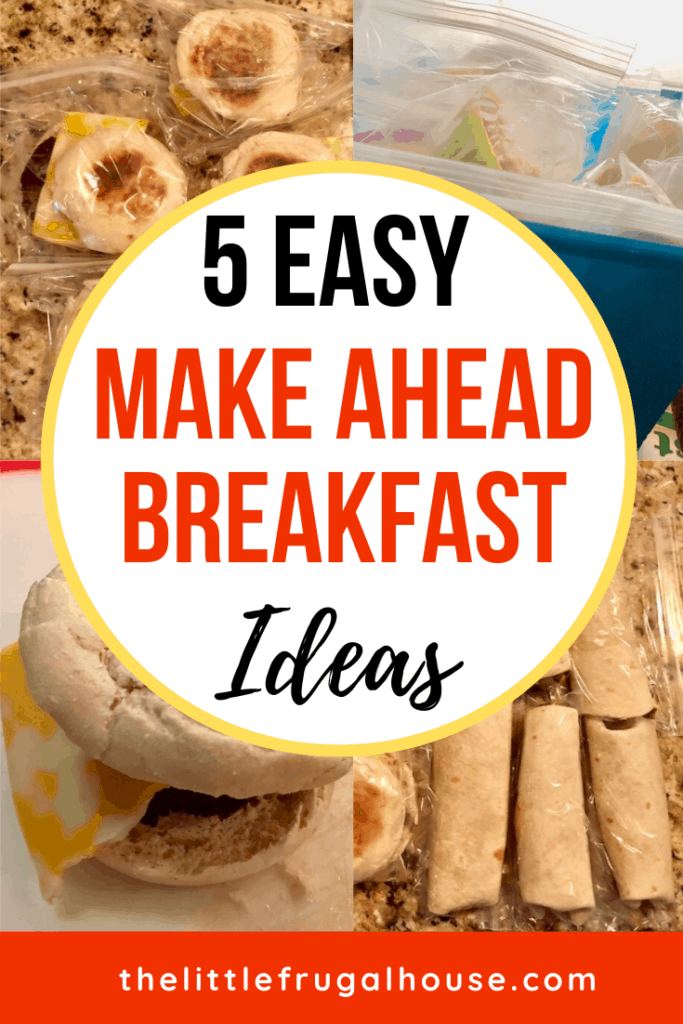 These easy make ahead breakfast ideas will help you eat healthy meals on the go. Learn how to freeze sandwiches, burritos, and more.