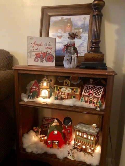 Our Christmas Home Tour shows you how we decorated for Christmas on a budget, while creating a cozy look in our small home.