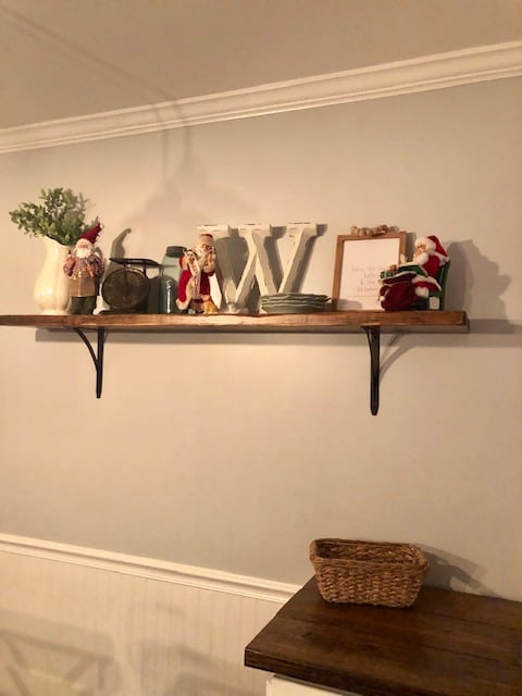 Our Christmas Home Tour shows you how we decorated for Christmas on a budget, while creating a cozy look in our small home.