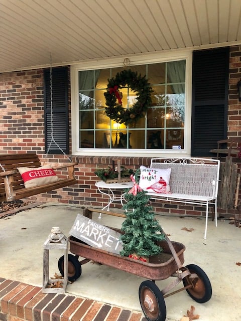 Our Christmas Home Tour shows you how we decorated for Christmas on a budget, while creating a cozy look in our small home.