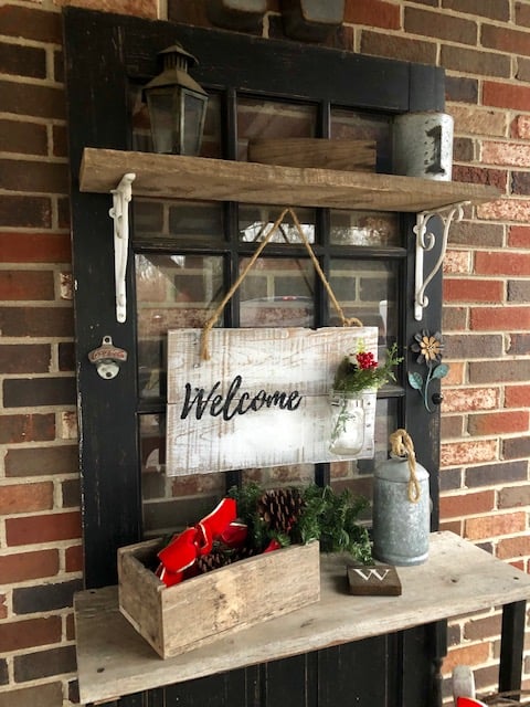 Our Christmas Home Tour shows you how we decorated for Christmas on a budget, while creating a cozy look in our small home.