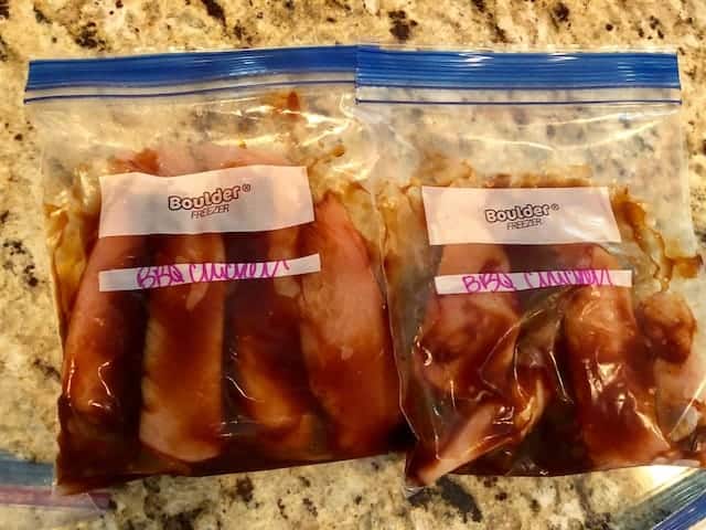 These make ahead freezer meals will help you save money on food, eat at home more, and waste less food. Breakfast, lunch, and dinner ideas!