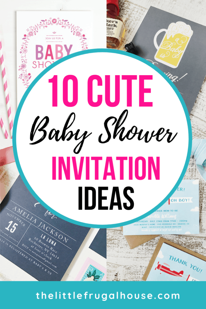 baby boy invitation ideas