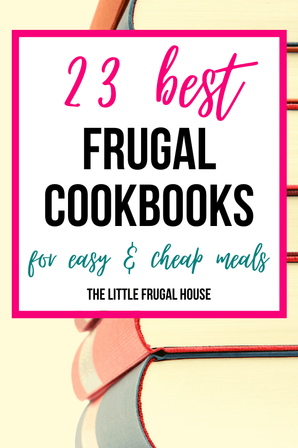 The best frugal cookbooks for each and every diet, family size, and budget. Use these easy recipes to help you cook on a budget.