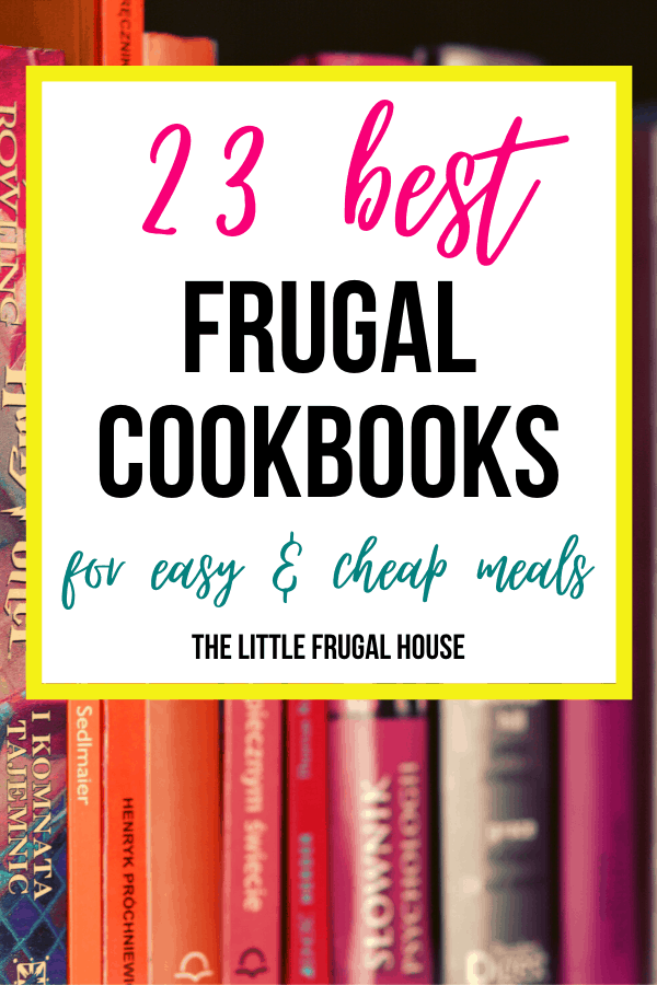 The best frugal cookbooks for each and every diet, family size, and budget. Use these easy recipes to help you cook on a budget.