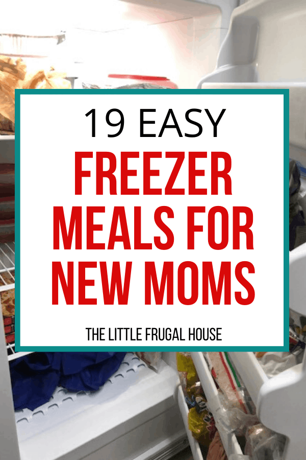 These freezer meals for new moms are perfect for moms to be to stock their freezer or to give to expecting parents! Breakfast, lunch, and dinner ideas.