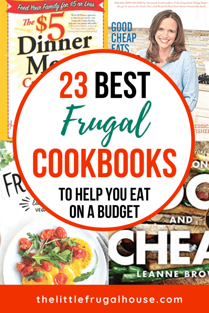 The best frugal cookbooks for each and every diet, family size, and budget. Use these easy recipes to help you cook on a budget.