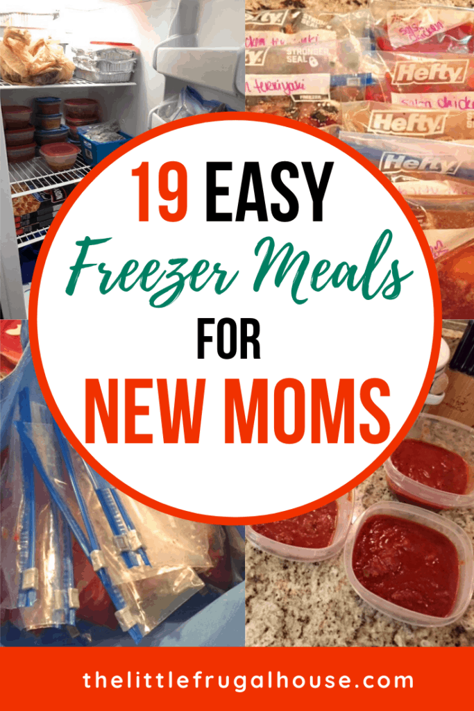 These freezer meals for new moms are perfect for moms to be to stock their freezer or to give to expecting parents! Breakfast, lunch, and dinner ideas.