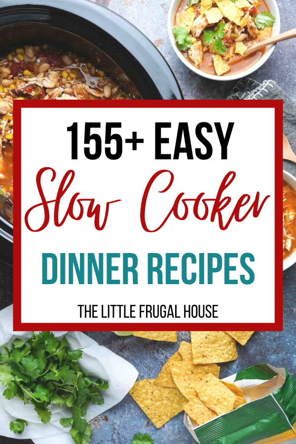Get out the crock pot and try one of these easy slow cooker recipes for dinner tonight! These easy slow cooker meals are perfect for busy nights!