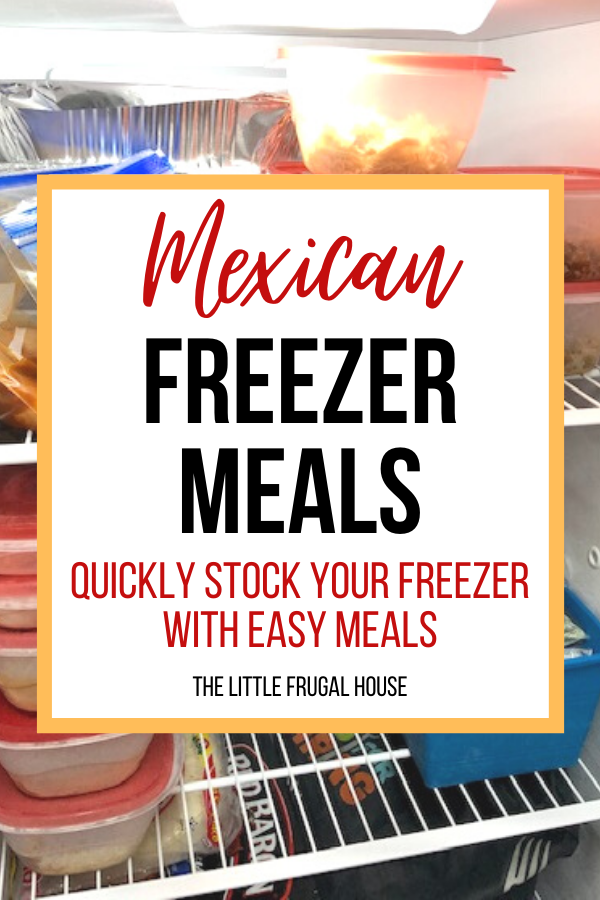 Make these quick and easy Mexican freezer meals with this step by step freezer cooking plan. Make taco meat, a taco casserole, and Mexican chicken meals.