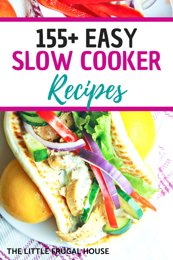 Get out the crock pot and try one of these easy slow cooker recipes for dinner tonight! These easy slow cooker meals are perfect for busy nights!
