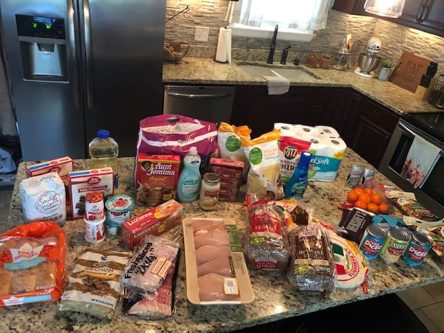 Make a frugal grocery budget for 2 to spend less on groceries, eat at home more, and save money on food. Check out this weekly meal plan and our $75 grocery budget.