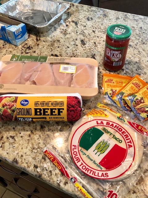 Make these quick and easy Mexican freezer meals with this step by step freezer cooking plan. Make taco meat, a taco casserole, and Mexican chicken meals.
