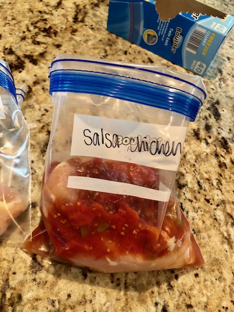 Make these quick and easy Mexican freezer meals with this step by step freezer cooking plan. Make taco meat, a taco casserole, and Mexican chicken meals.
