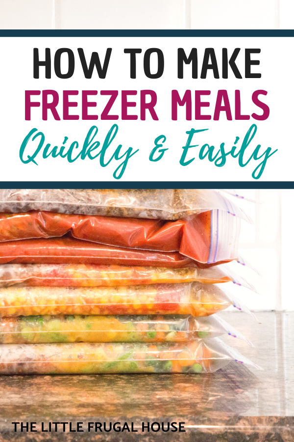 Easy Freezer Meals with MyFreezEasy - The Little Frugal House