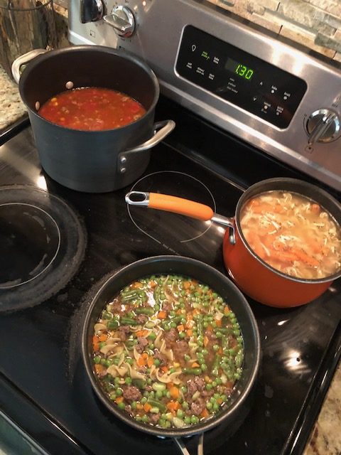 These easy freezer soup meals are perfect to make ahead and keep frozen for busy nights. Make chicken noodle, taco, and vegetable soup!