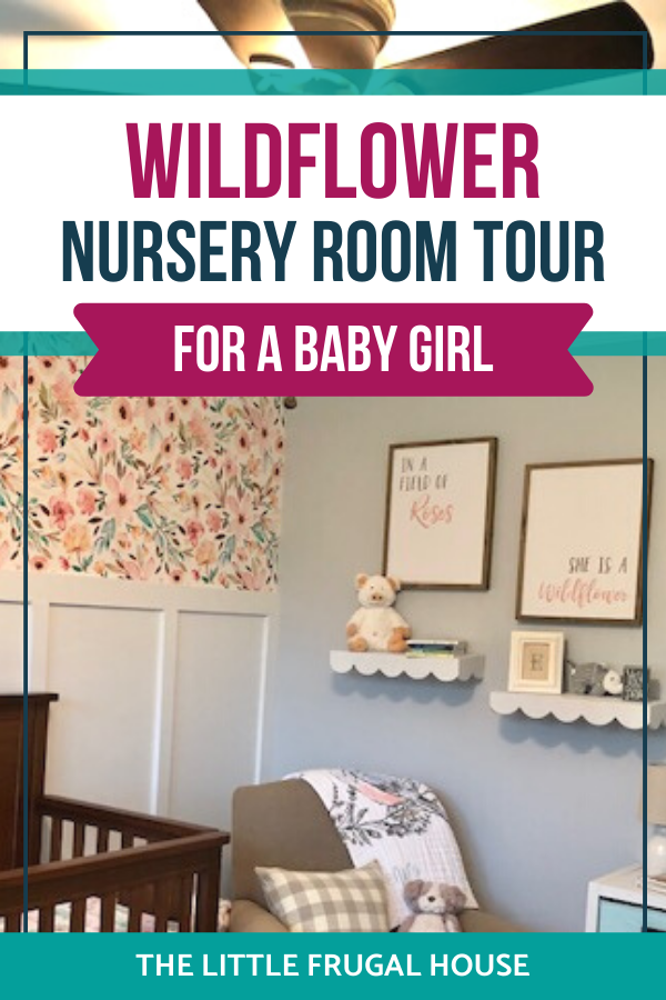 Baby Girl Wildflower Nursery: Emmie Jane's Nursery Tour