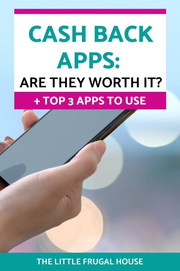 Are cash back apps worth it? Which apps are the best and give the most cash back? I'm sharing my 3 favorite cash back apps to help you make extra money.
