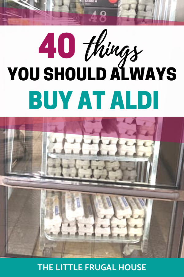 My favorite things to buy at Aldi. Learn what to buy and the must haves to cut your grocery budget, buy great food, and save time & money grocery shopping.