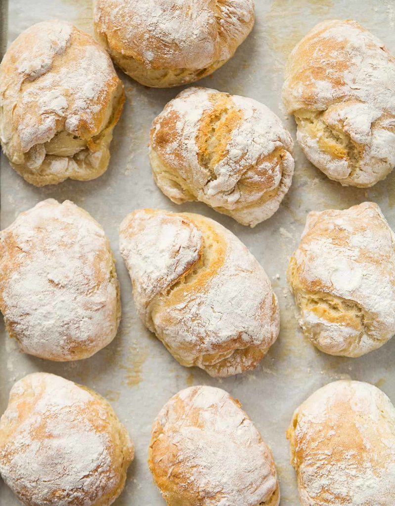 Make your own bread with these easy homemade bread recipes today. No knead, no yeast, flatbread, wheat, white, rolls, and dutch oven recipes!