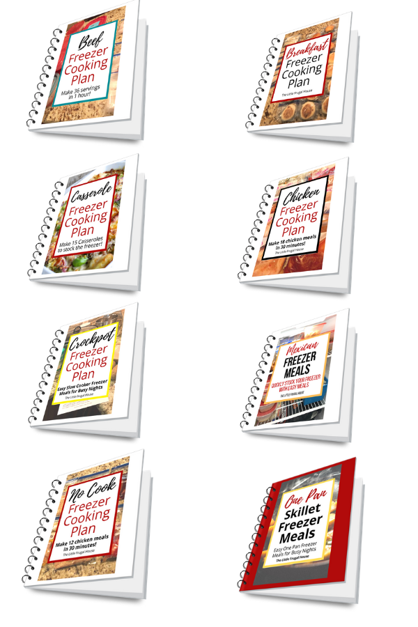 Use this bundle of freezer meal plans to stock your freezer with quick and easy make ahead meals. Beef, breakfast, chicken, casserole, crockpot, and more!