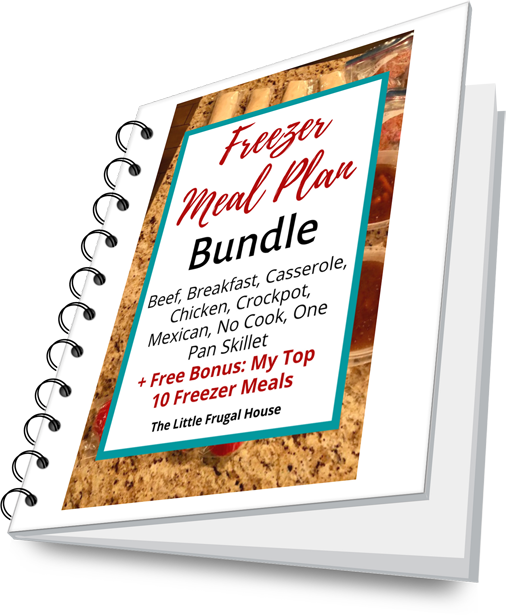 Use this bundle of freezer meal plans to stock your freezer with quick and easy make ahead meals. Beef, breakfast, chicken, casserole, crockpot, and more!