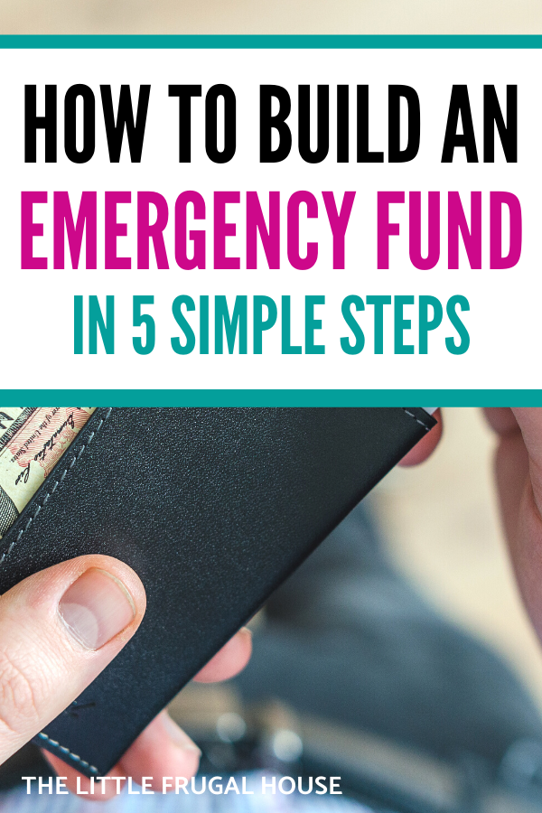 Learn the 5 best tips for how to build an emergency fund the easy and quick way. Having an emergency fund is the best way to stay on budget, pay off debt, and keep saving money, even when unexpected costs come up. Personal finance and frugal living tips to build an emergency savings account