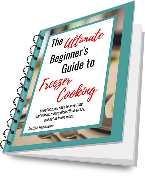 Everything you need to save time and money, and waste less food. Win at dinnertime with this meal planning binder and freezer cooking ebook bundle!