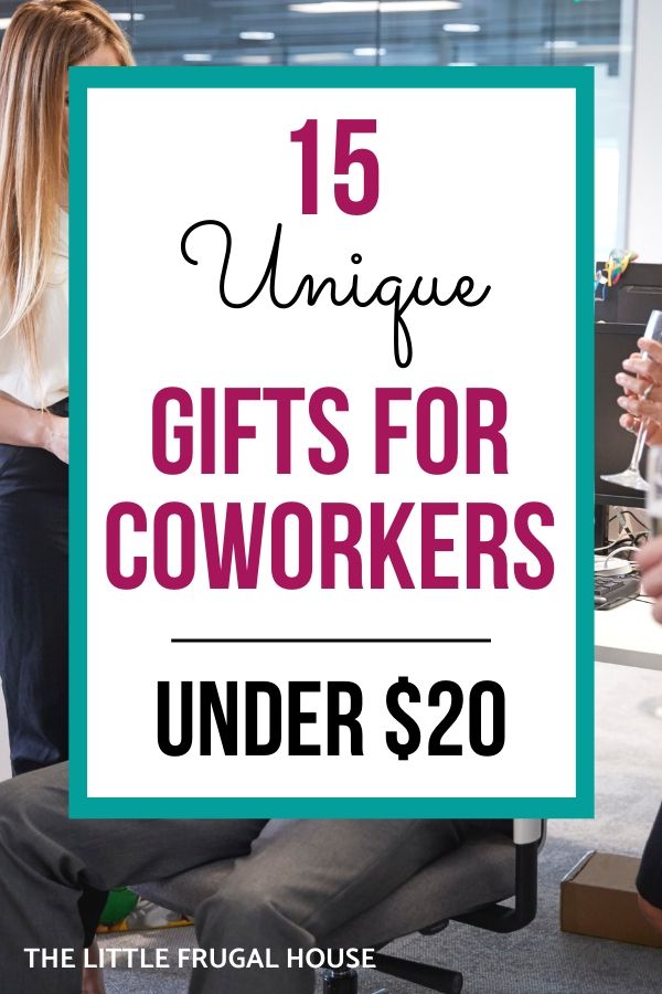 15 Coworker Gift Ideas Under $20 - The Little Frugal House
