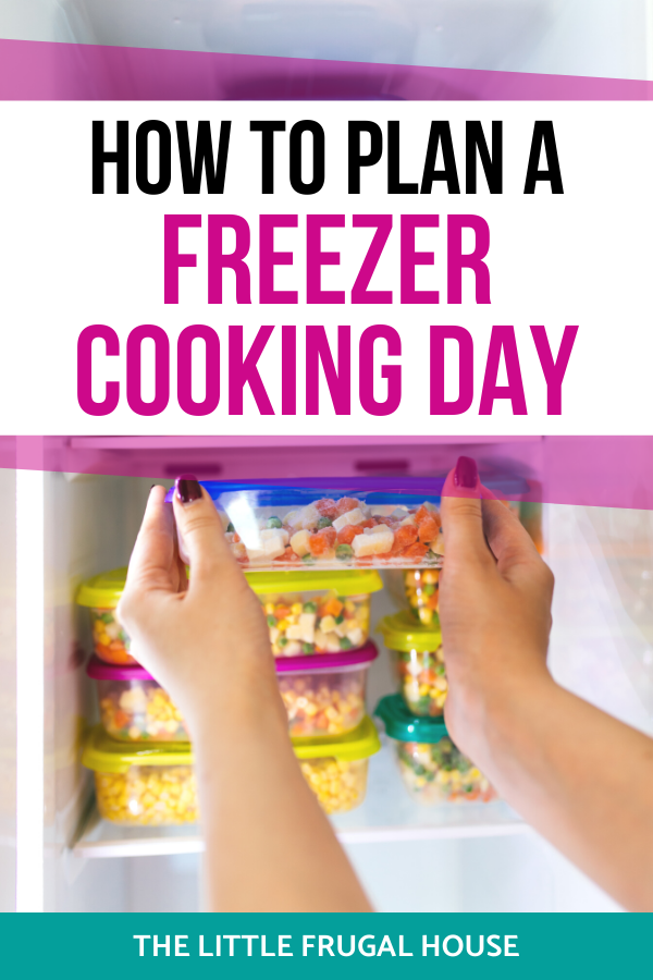 Plan a freezer cooking day to make ahead freezer meals that you can add to your meal plan. Get tips for planning a freezer cooking day and easy meal ideas.