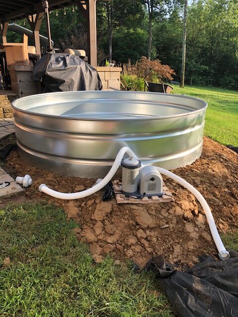 Are stock tank pools worth it? 100% yes! Check out our backyard paradise and learn how to make a stock tank swimming pool.