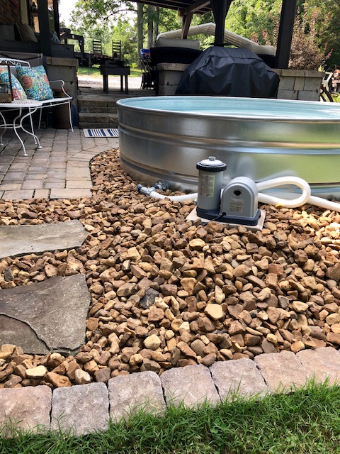 Are stock tank pools worth it? 100% yes! Check out our backyard paradise and learn how to make a stock tank swimming pool.