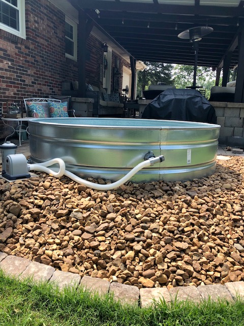 Are stock tank pools worth it? 100% yes! Check out our backyard paradise and learn how to make a stock tank swimming pool.