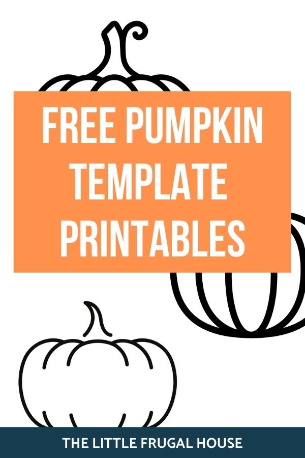 Use this free pumpkin template printable for kids crafts and activities, and your own DIY craft projects for fall home decor.