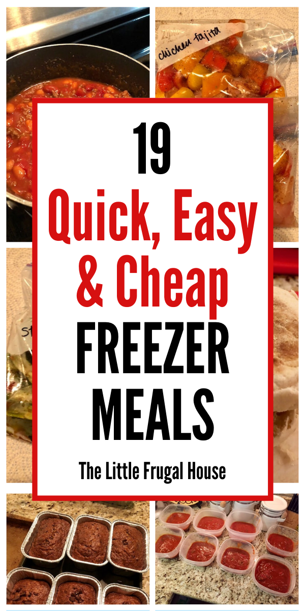 19 Make Ahead Freezer Meals to Save Time and Money