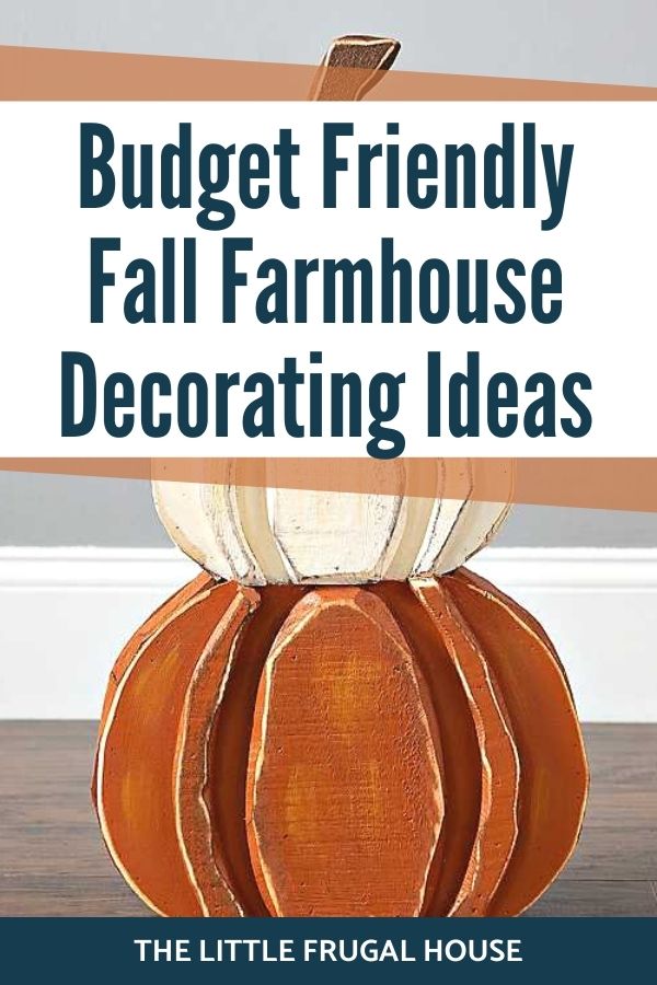 Decorate for fall with these cute and affordable fall farmhouse decorating ideas! Wreaths, door hangers, pumpkins, wall decor, table decor & throw pillows!