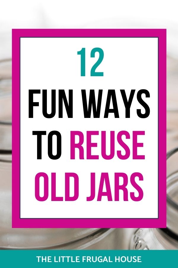 Have some old jelly, jam, yogurt, or candle jars you want to use for a fun DIY craft project? Check out these 12 creative ways to reuse old jars!