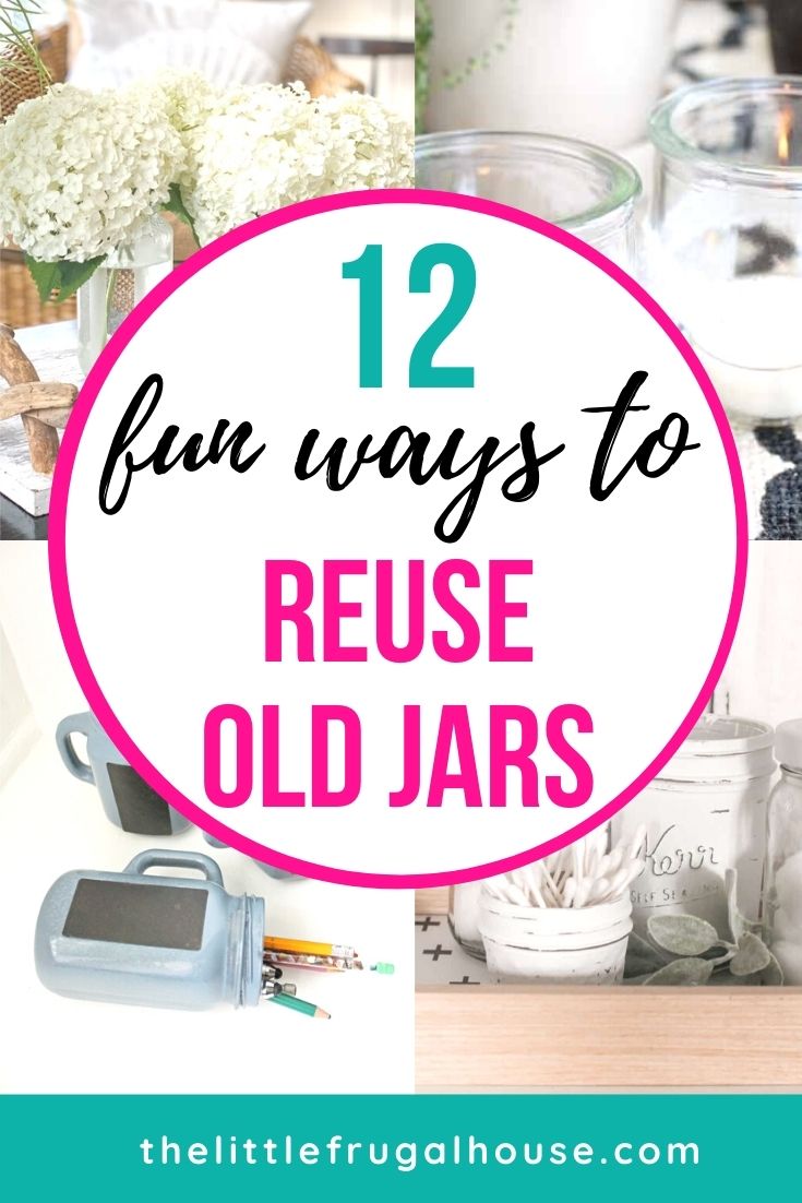 Have some old jelly, jam, yogurt, or candle jars you want to use for a fun DIY craft project? Check out these 12 creative ways to reuse old jars!
