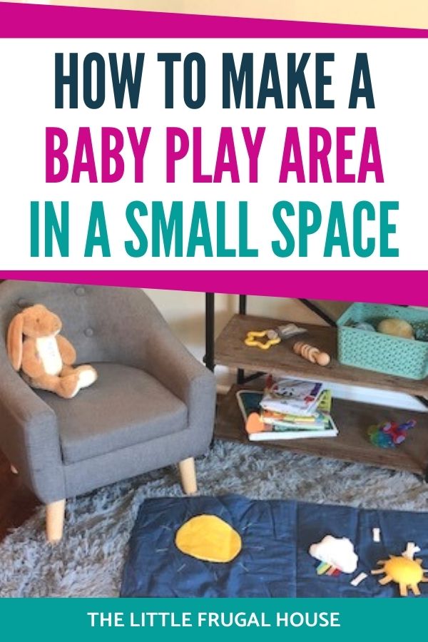baby play area in small living room