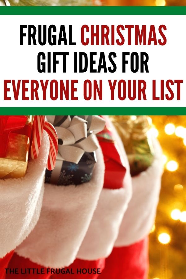 The best budget friendly Christmas gift ideas for everyone on your list including your husband, Mom, coworkers, teachers, friends, kids, babies, and the host.