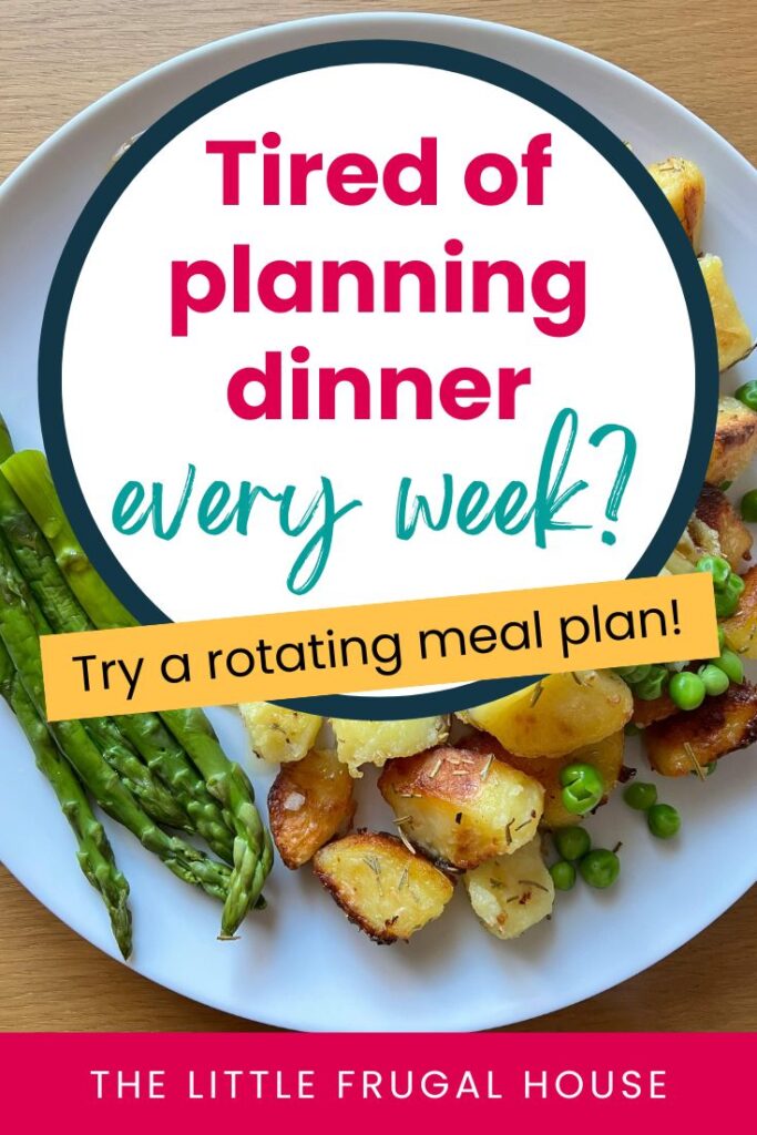 If meal planning feels overwhelming, this two-week rotating meal plan makes dinner decisions simple. Budget-friendly meals you can repeat again and again to save time and money.