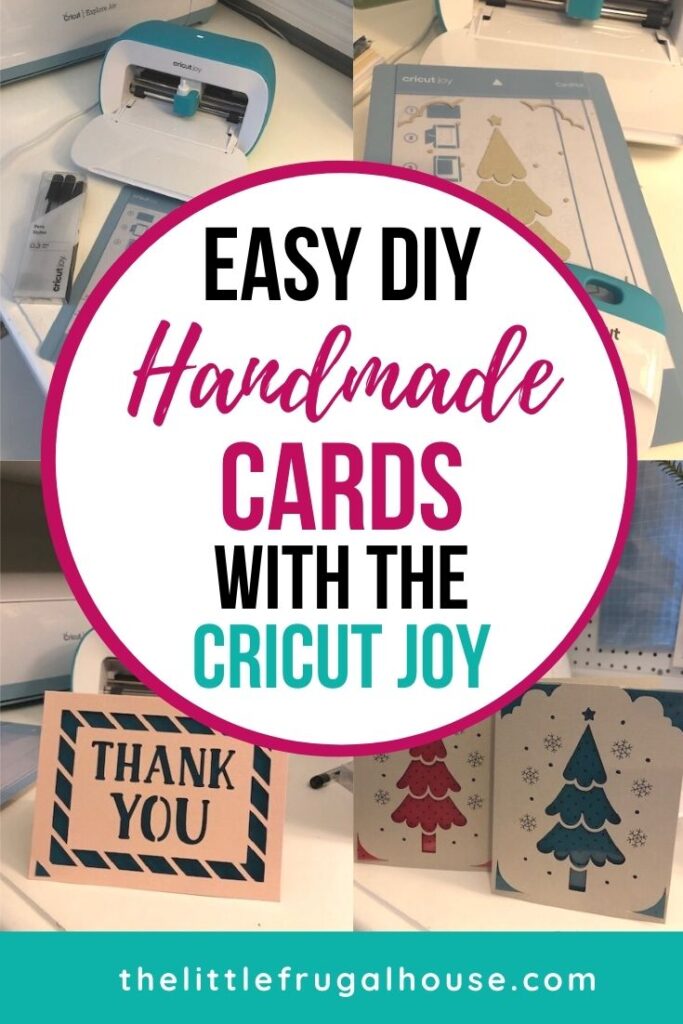 Learn how to make easy DIY homemade cards with the Cricut Joy. Handmade cards are fun for all occasions like birthdays, bridal showers, baby showers, and more!
