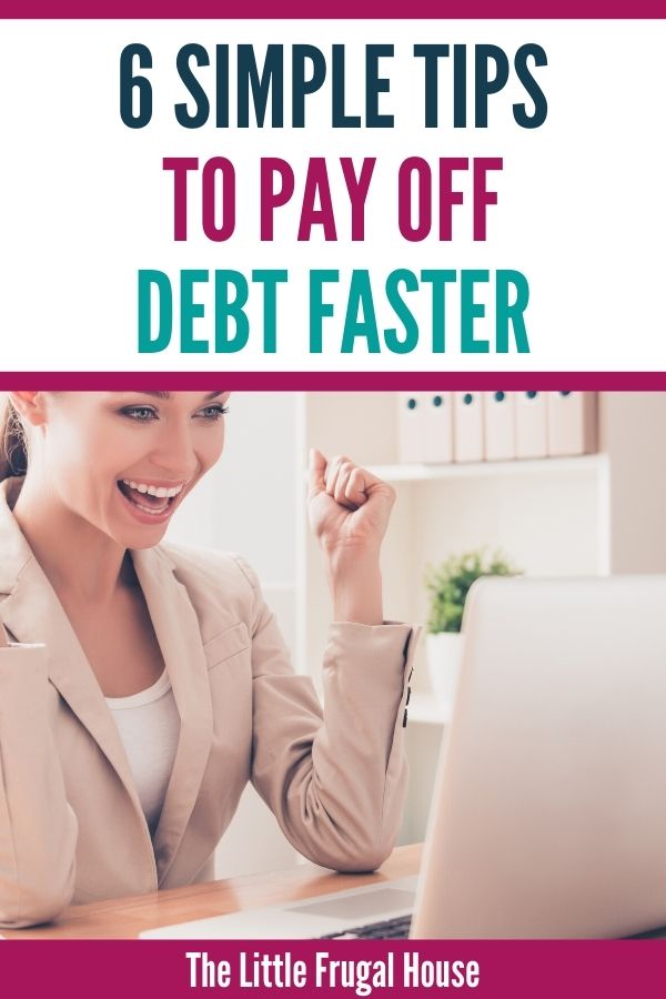 Learn the 6 ways to pay off debt quickly even if when you're broke or on one low income. Use these tips to pay off debt faster like your house or car loan.