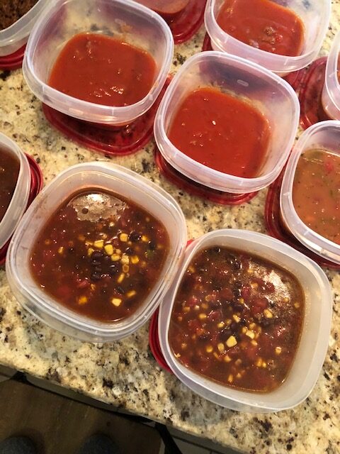 These easy make ahead ground beef freezer meals will make dinner time quick and easy! Follow this printable freezer cooking plan to stock your freezer.