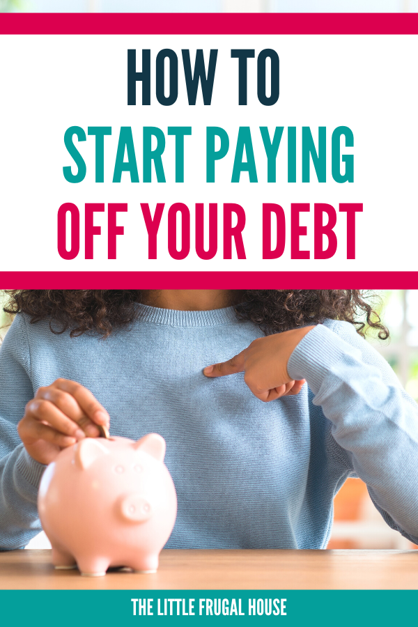 Wondering how to start paying off debt? Here is the simple and easy to follow system that we used to pay off our home in under 6 years.
