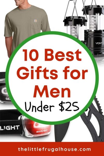 Are you looking for an awesome gift for your husband for Christmas, anniversary, or birthday? These are the best $25 gifts for men!