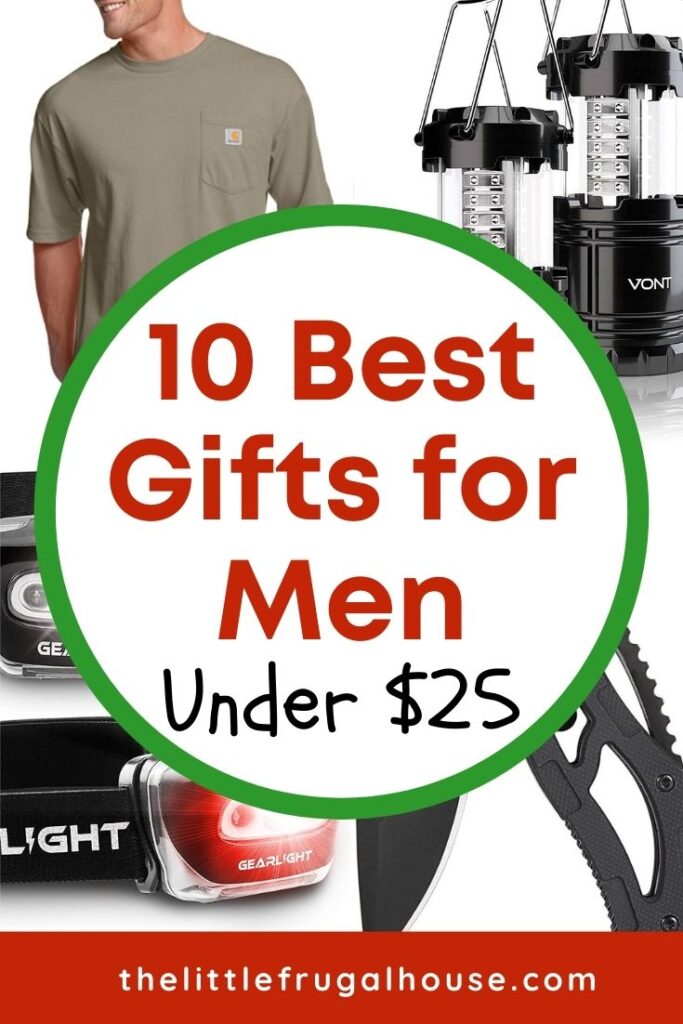 Are you looking for an awesome gift for your husband for Christmas, anniversary, or birthday? These are the best $25 gifts for men!